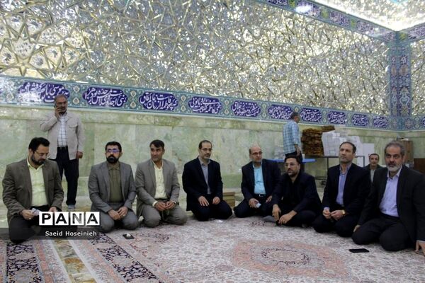 آیین تجلیل از خادمین اسکان نوروزی فرهنگیان قم