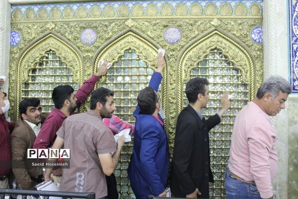 آیین تجلیل از خادمین اسکان نوروزی فرهنگیان قم