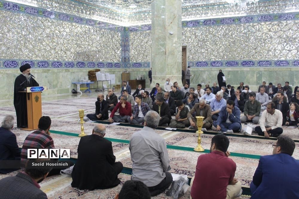 آیین تجلیل از خادمین اسکان نوروزی فرهنگیان قم
