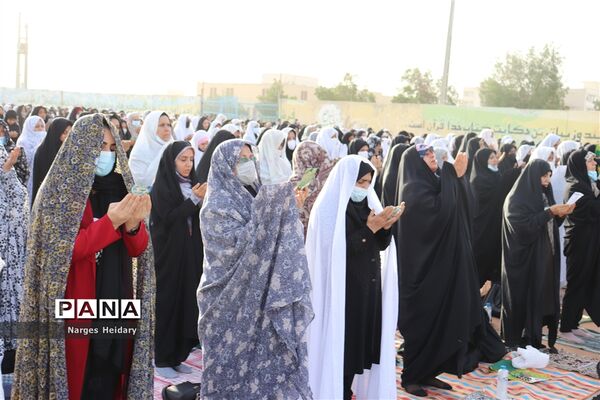 اقامه نماز عید سعید فطر در امیدیه