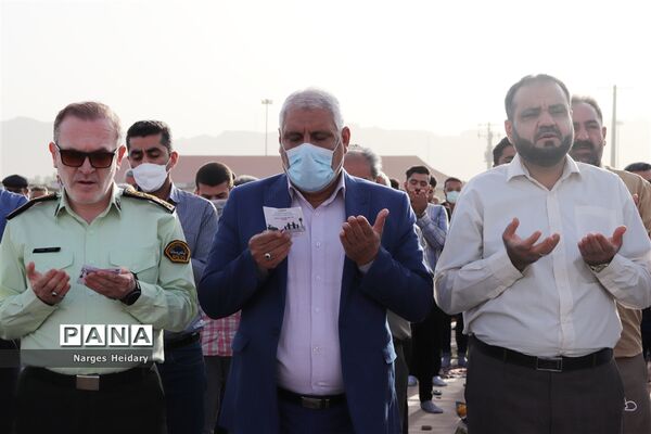 اقامه نماز عید سعید فطر در امیدیه