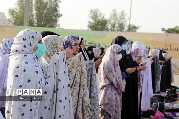 اقامه نماز عید سعید فطر در امیدیه