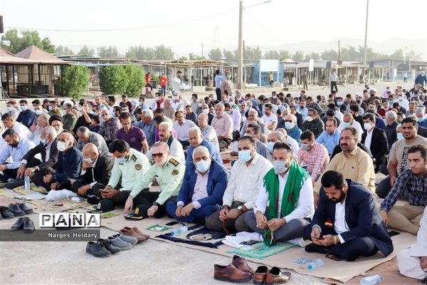 اقامه نماز عید سعید فطر در امیدیه