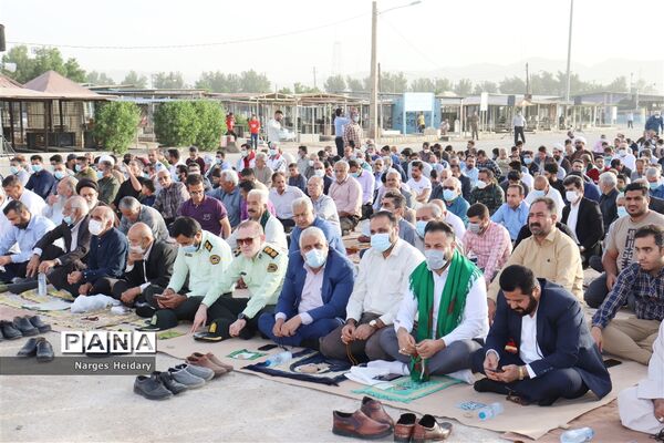 اقامه نماز عید سعید فطر در امیدیه