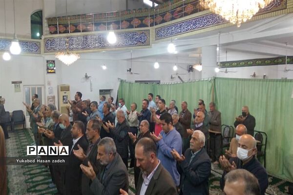اقامه نماز عید سعید فطر در محمودآباد