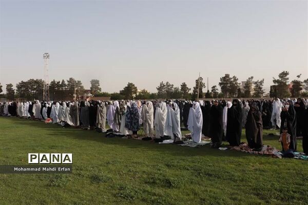 اقامه نماز عید فطر در آباده