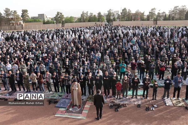اقامه نماز عید فطر در آباده