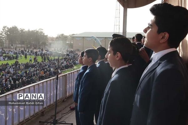 اقامه نماز عید فطر در آباده