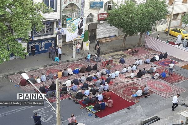 برپایی نماز عید سعید فطر در مساجد منطقه ۱۵