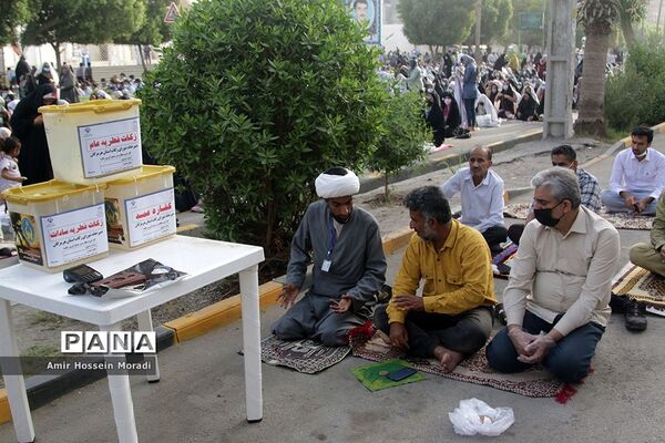 اقامه نماز عید سعید فطر در بندرعباس