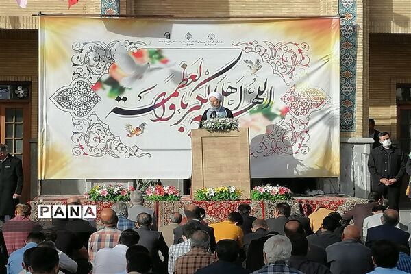 برگزاری باشکوه نماز عید فطر در حرم مطهر شاهچراغ(ع)