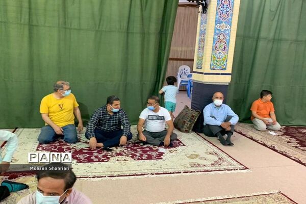 نماز عید سعید فطر در شهر بیدخون و عسلویه