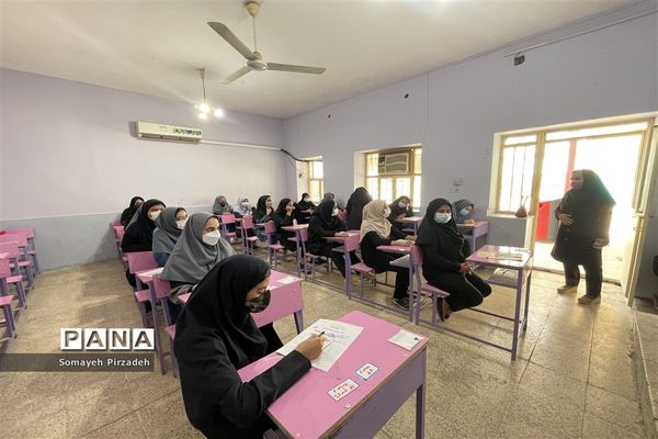 شروع امتحانات نوبت دوم در مدارس ناحیه یک اهواز