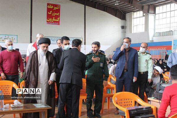 مراسم بزرگداشت مقام معلم در شهرستان گلوگاه