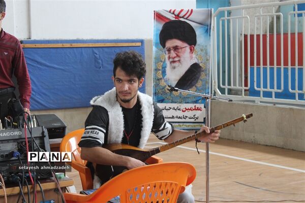 مراسم بزرگداشت مقام معلم در شهرستان گلوگاه