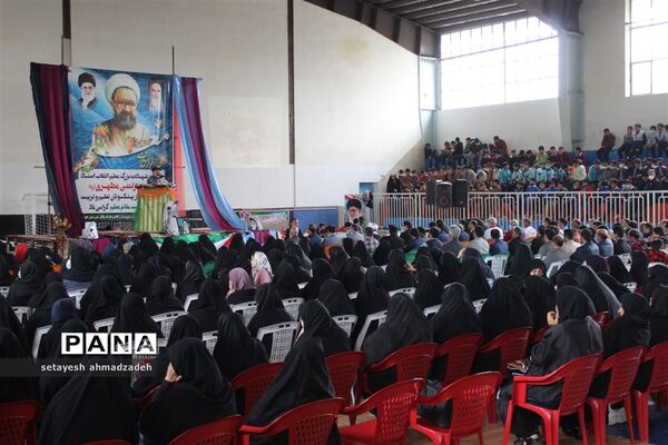 مراسم بزرگداشت مقام معلم در شهرستان گلوگاه