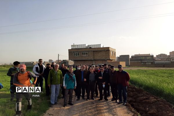 کوهپیمایی فرهنگیان بسیجی به‌مناسبت گرامیداشت هفته معلم در ارومیه