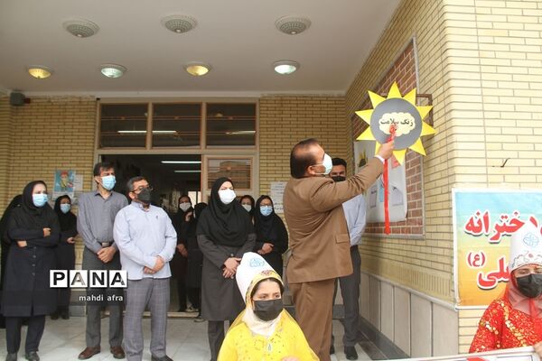 نواخته شدن زنگ هفته سلامت در مدارس شهرستان بهبهان