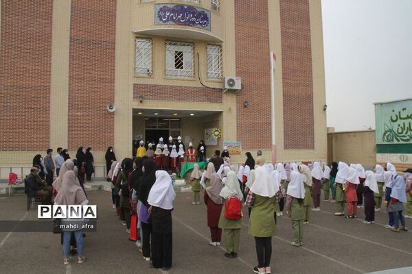 نواخته شدن زنگ هفته سلامت در مدارس شهرستان بهبهان