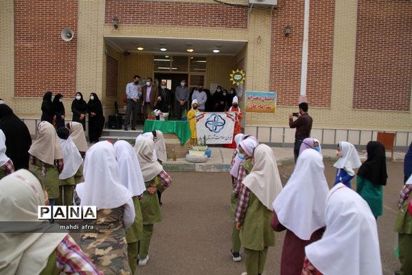 نواخته شدن زنگ هفته سلامت در مدارس شهرستان بهبهان