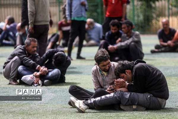 طرح دستگیری معتادان متجاهر