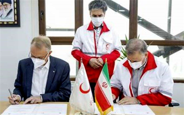 امضای یادداشت تفاهم میان صلیب سرخ آلمان و هلال‌احمر ایران