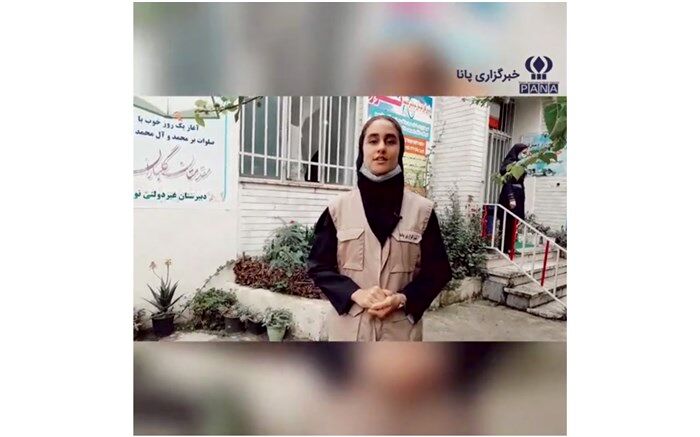 قدردانی دانش‌آموزان شهرستان ساری از معلمان/فیلم