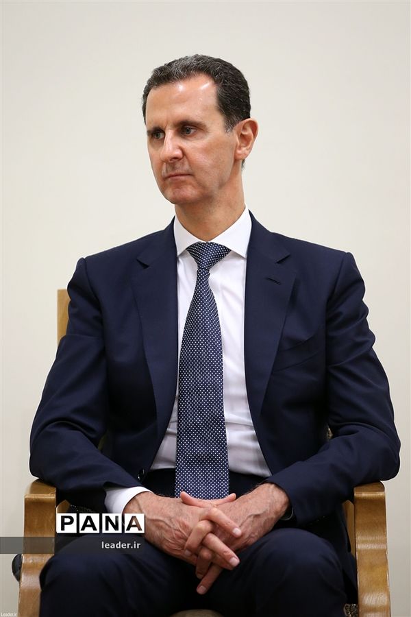 دیدار رئیس‌جمهوری سوریه با حضرت آیت‌الله خامنه‌ای رهبر معظم انقلاب اسلامی