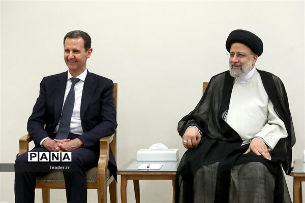 دیدار رئیس‌جمهوری سوریه با حضرت آیت‌الله خامنه‌ای رهبر معظم انقلاب اسلامی
