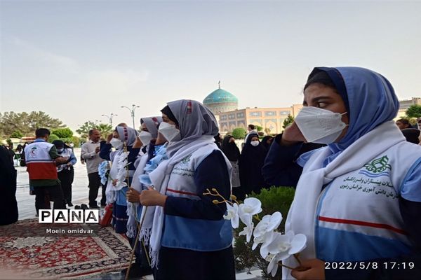 برگزاری مراسم گرامیداشت مقام معلم شهرستان کاشمر