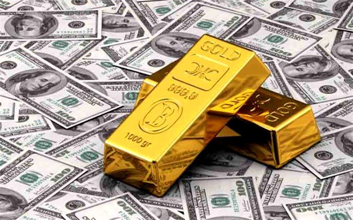 کاهش قیمت جهانی طلا