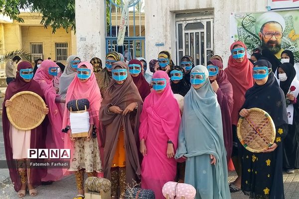 پاتوق سرود در میناب به‌مناسبت هفته گرامیداشت معلم