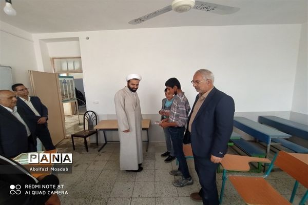 بازدید معاون مدیرکل آموزش و پرورش استان خراسان رضوی از فضاهای پرورشی، خلیل‌آباد