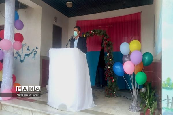 مراسم افتتاحیه بهسازی سالن شهید سلیمانی روستای دلمرز