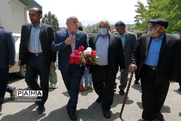 مراسم افتتاحیه بهسازی سالن شهید سلیمانی روستای دلمرز