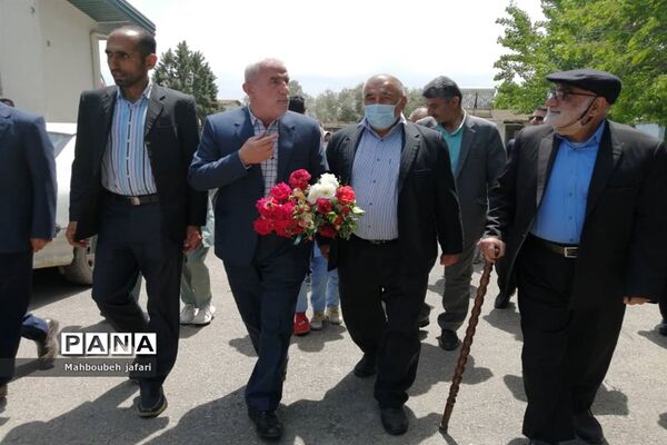 مراسم افتتاحیه بهسازی سالن شهید سلیمانی روستای دلمرز