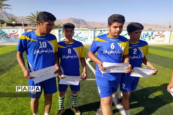 آیین افتتاح پروژه‌های ورزشی طرح شهید سردار سلیمانی شهرستان داراب