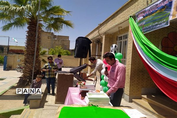 آیین افتتاح پروژه‌های ورزشی طرح شهید سردار سلیمانی شهرستان داراب