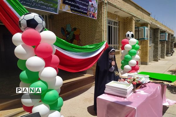 آیین افتتاح پروژه‌های ورزشی طرح شهید سردار سلیمانی شهرستان داراب