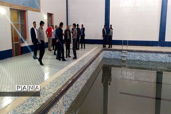آیین افتتاح پروژه‌های ورزشی طرح شهید سردار سلیمانی شهرستان داراب