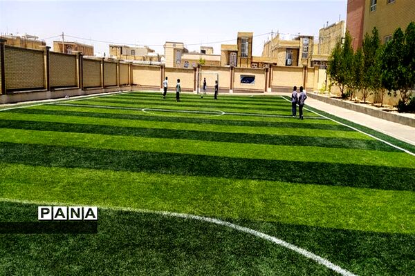 آیین افتتاح پروژه‌های ورزشی طرح شهید سردار سلیمانی شهرستان داراب