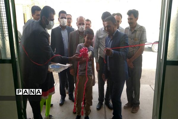 آیین افتتاح پروژه‌های ورزشی طرح شهید سردار سلیمانی شهرستان داراب