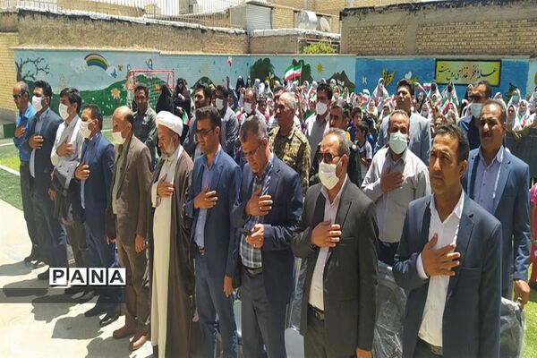آیین افتتاح پروژه‌های ورزشی طرح شهید سردار سلیمانی شهرستان داراب