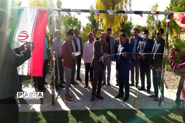 آیین افتتاح پروژه‌های ورزشی طرح شهید سردار سلیمانی شهرستان داراب