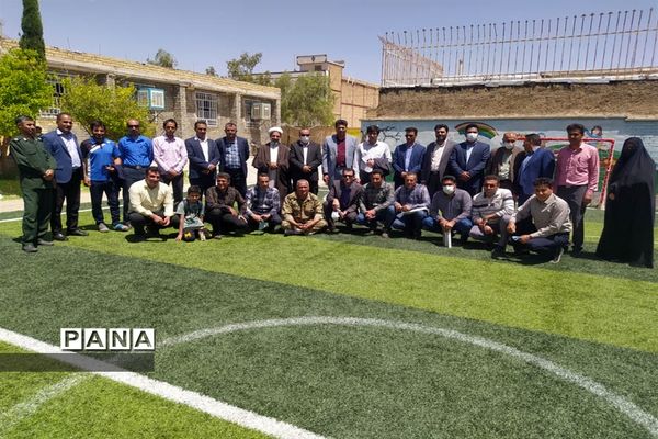 آیین افتتاح پروژه‌های ورزشی طرح شهید سردار سلیمانی شهرستان داراب