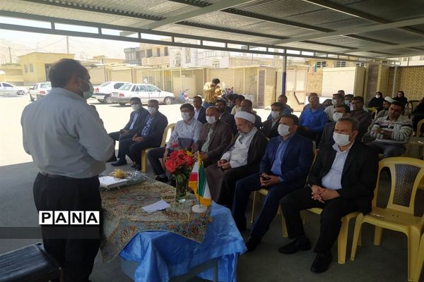 آیین افتتاح پروژه‌های ورزشی طرح شهید سردار سلیمانی شهرستان داراب