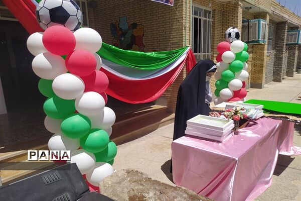 آیین افتتاح پروژه‌های ورزشی طرح شهید سردار سلیمانی شهرستان داراب
