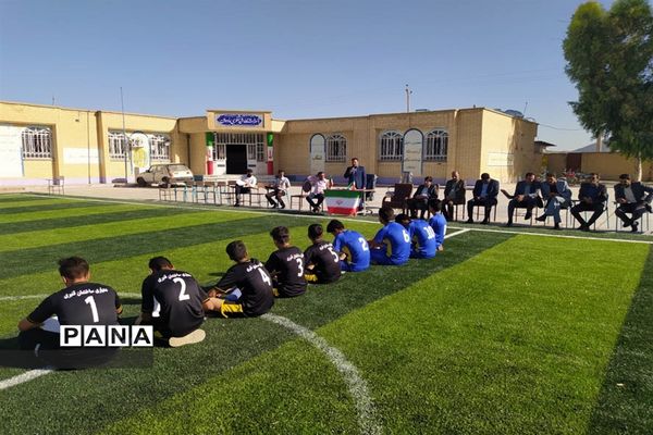 آیین افتتاح پروژه‌های ورزشی طرح شهید سردار سلیمانی شهرستان داراب
