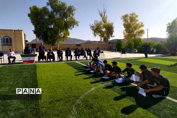 آیین افتتاح پروژه‌های ورزشی طرح شهید سردار سلیمانی شهرستان داراب