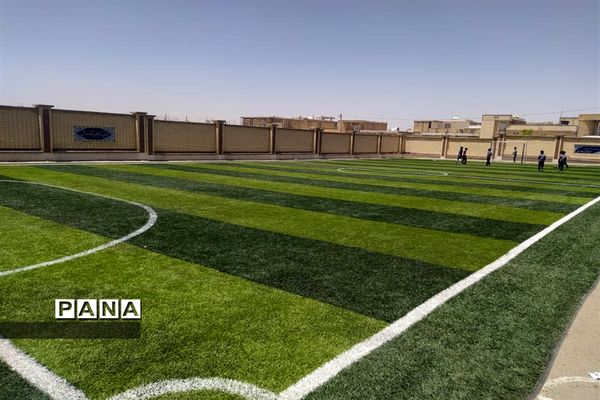 آیین افتتاح پروژه‌های ورزشی طرح شهید سردار سلیمانی شهرستان داراب